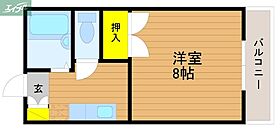 岡山県岡山市北区清輝橋2丁目（賃貸マンション1K・3階・23.10㎡） その2