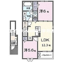 JR宇野線 常山駅 徒歩22分 2階/-