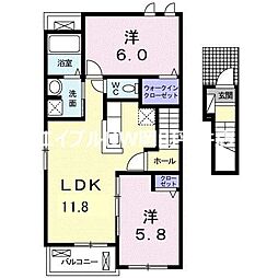 JR山陽本線 岡山駅 バス25分 消防訓練センター下車 徒歩7分 2階/-