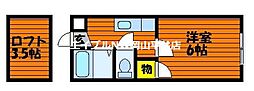 岡山電気軌道東山本線 東山・おかでんミュージアム駅駅 徒歩15分 2階/-
