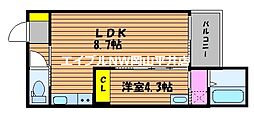 西川原駅 5.5万円