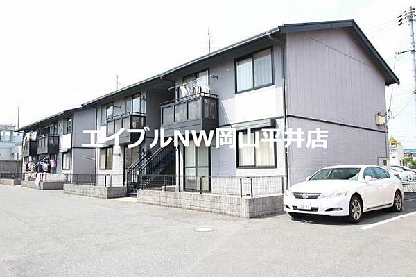 岡山県岡山市南区西市(賃貸アパート2LDK・2階・54.65㎡)の写真 その1