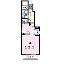 岡山県岡山市南区浜野2丁目（賃貸アパート1R・1階・33.15㎡） その2