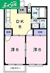 エルディム若竹I 2階