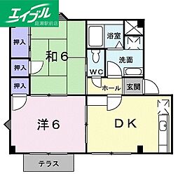 コーポ東町A 1階/-