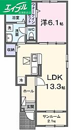 エスポワール昴Ｂ 1階