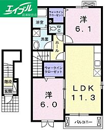 カルムＡ棟 2階