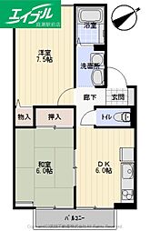 アネックス虫明 2階/-