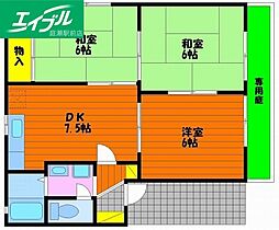 ディアスフィールド　Ｃ 2階/-