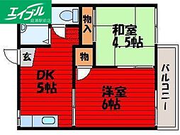 コーポ則武B棟 1階