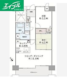 クリーンピア倉敷老松 6階