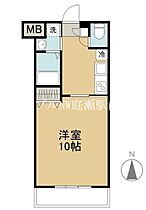 グリーンハウス松島G4  ｜ 岡山県倉敷市松島（賃貸マンション1K・3階・31.46㎡） その2