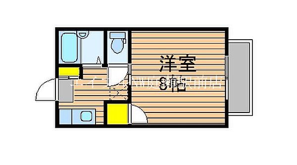 Y・プラッツA ｜岡山県総社市福井(賃貸アパート1K・1階・24.07㎡)の写真 その2