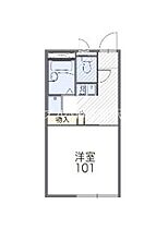 Gran Palacio  ｜ 岡山県岡山市北区花尻ききょう町（賃貸アパート1R・2階・20.28㎡） その2