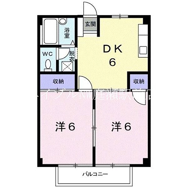 シティハイツ白石 ｜岡山県岡山市北区白石(賃貸アパート2DK・2階・39.63㎡)の写真 その2