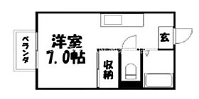 ウィングＮ＆Ｓ  ｜ 岡山県岡山市北区東花尻（賃貸アパート1K・1階・22.00㎡） その2