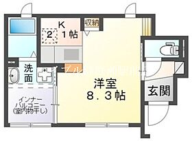 スターテラスあかね  ｜ 岡山県岡山市北区花尻あかね町（賃貸アパート1K・1階・31.07㎡） その2