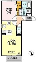 チェリーブロッサム　Ｂ棟  ｜ 岡山県倉敷市神田3丁目（賃貸アパート1LDK・1階・43.74㎡） その2