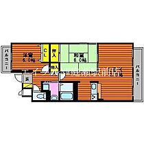 トレ・ビーチナ　A  ｜ 岡山県岡山市北区庭瀬815-2（賃貸マンション2LDK・3階・60.69㎡） その2