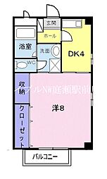 間取図画像 1DK