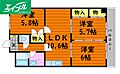 セントエルモ里庄6階4.3万円