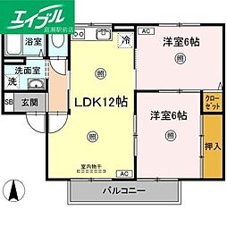 セントフランシス　Ｂ棟 2階