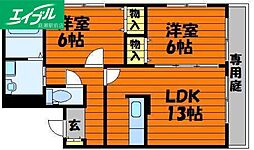 クレールはな 2階