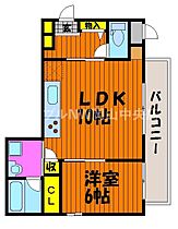 ＳＵＮ　ＦＯＲＥＳＴ　鹿田  ｜ 岡山県岡山市北区鹿田町1丁目（賃貸マンション1LDK・4階・39.44㎡） その2