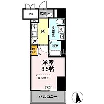 グランディオ医大前  ｜ 岡山県岡山市北区大学町（賃貸マンション1K・2階・28.24㎡） その2