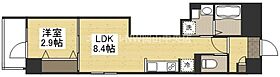 月光　ハレノワ  ｜ 岡山県岡山市北区表町3丁目（賃貸マンション1LDK・10階・29.45㎡） その2