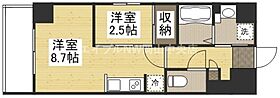 月光　ハレノワ  ｜ 岡山県岡山市北区表町3丁目（賃貸マンション1LDK・7階・29.55㎡） その2