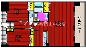 アルファライフ岡山駅南  ｜ 岡山県岡山市北区東島田町1丁目（賃貸マンション2LDK・9階・70.50㎡） その2