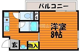 ストゥディオアレズ  ｜ 岡山県岡山市北区富田町1丁目（賃貸マンション1K・5階・27.40㎡） その2