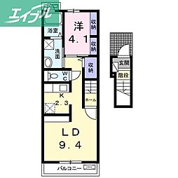 メゾン・ド・ブリーズ 2階/-