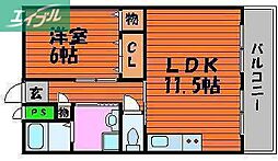 サンライト富田 2階/-
