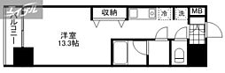 willDo岡山大供 ワンルームの間取図画像