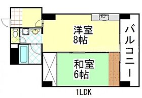 岡山県岡山市北区田町2丁目（賃貸マンション1LDK・4階・41.21㎡） その2