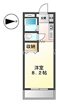 岡山県岡山市北区高柳西町（賃貸アパート1K・1階・23.36㎡） その2