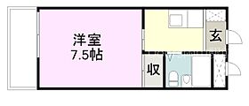 岡山県岡山市北区北方1丁目（賃貸マンション1K・3階・20.79㎡） その2