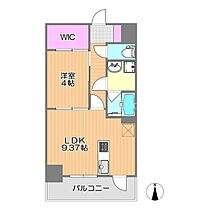 岡山県岡山市北区富田町2丁目（賃貸マンション1LDK・12階・36.72㎡） その2