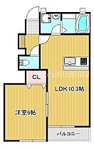 岡山県岡山市北区宿（賃貸アパート1LDK・1階・40.00㎡） その2