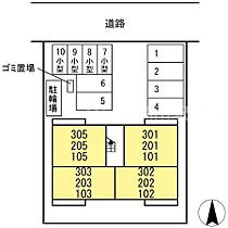 岡山県岡山市北区西長瀬（賃貸アパート1LDK・1階・41.86㎡） その4