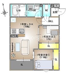 REGALEST南高前 1階/-