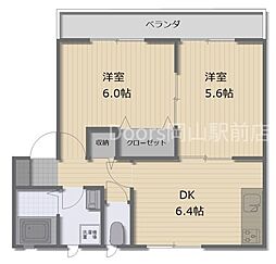 山陽本線 西川原駅 徒歩6分