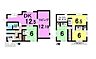 間取り：◆甲賀市水口町水口　◆土地：203.53平米　◆延床：98.69平米　◆水口小学校　◆城山中学校