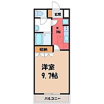 シャイニング レジデンス  ｜ 茨城県筑西市伊佐山（賃貸アパート1K・2階・29.75㎡） その2