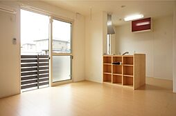 JR水戸線 結城駅 徒歩14分の賃貸アパート 1階2LDKのリビング/ダイニング