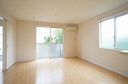 JR水戸線 川島駅 4.7kmの賃貸アパート 1階1LDKのリビング/ダイニング