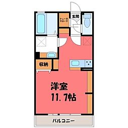 JR東北本線 小山駅 徒歩13分 3階/-