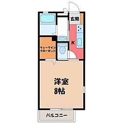 JR水戸線 結城駅 バス10分 カスミ下車 徒歩6分